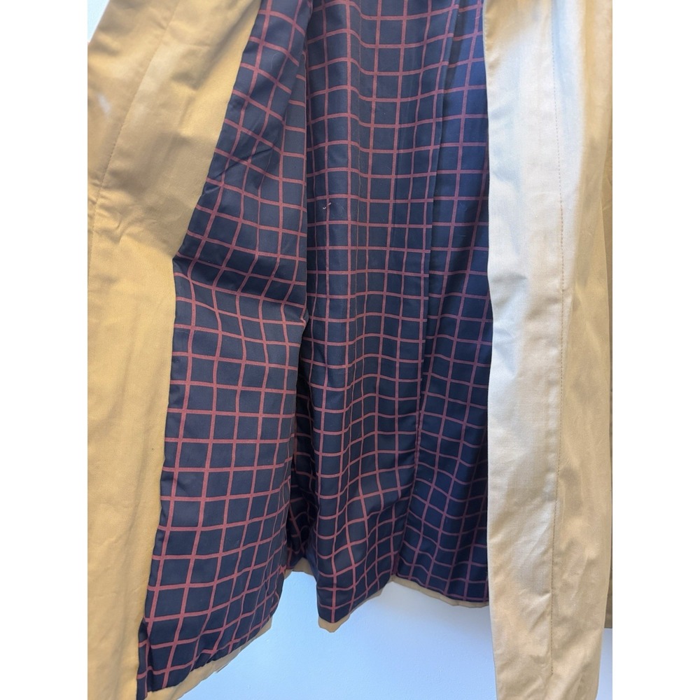 Five Four Lightweight Khaki Jacket Modern Tailored Cotton Work Golf Casual Churc - Picture 11 of 15